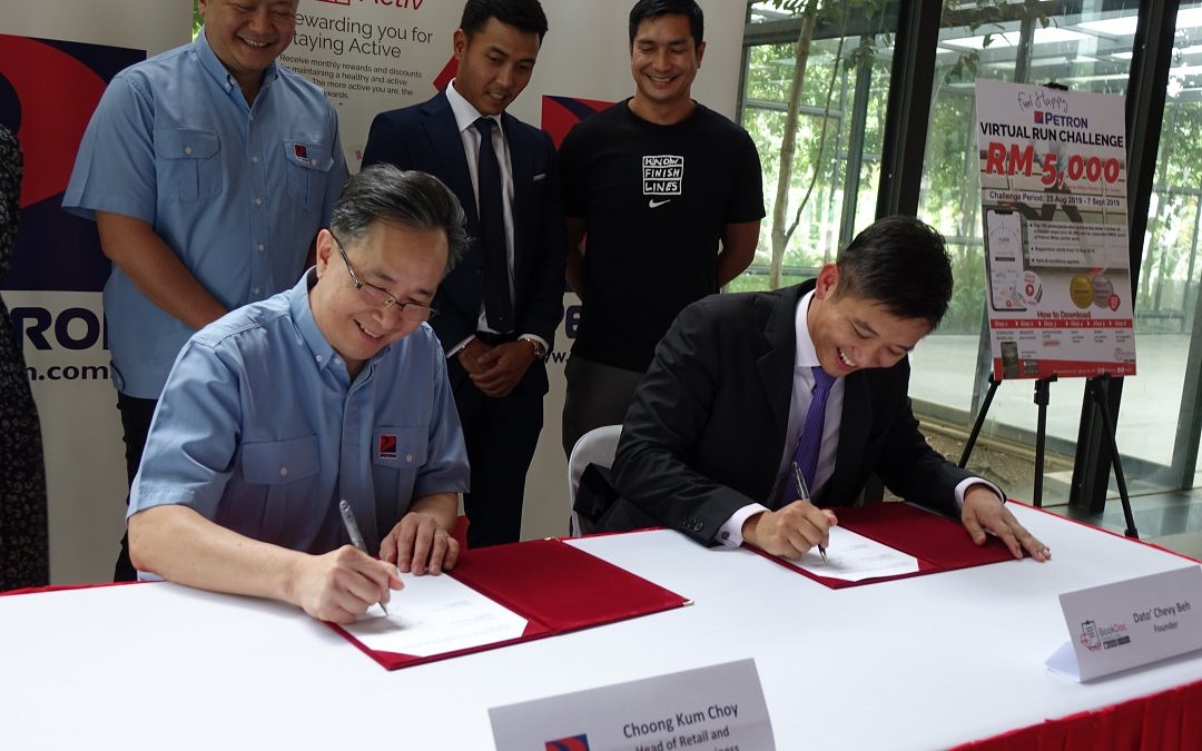 BookDoc Signs Up Petron Malaysia As Activ Reward Partner