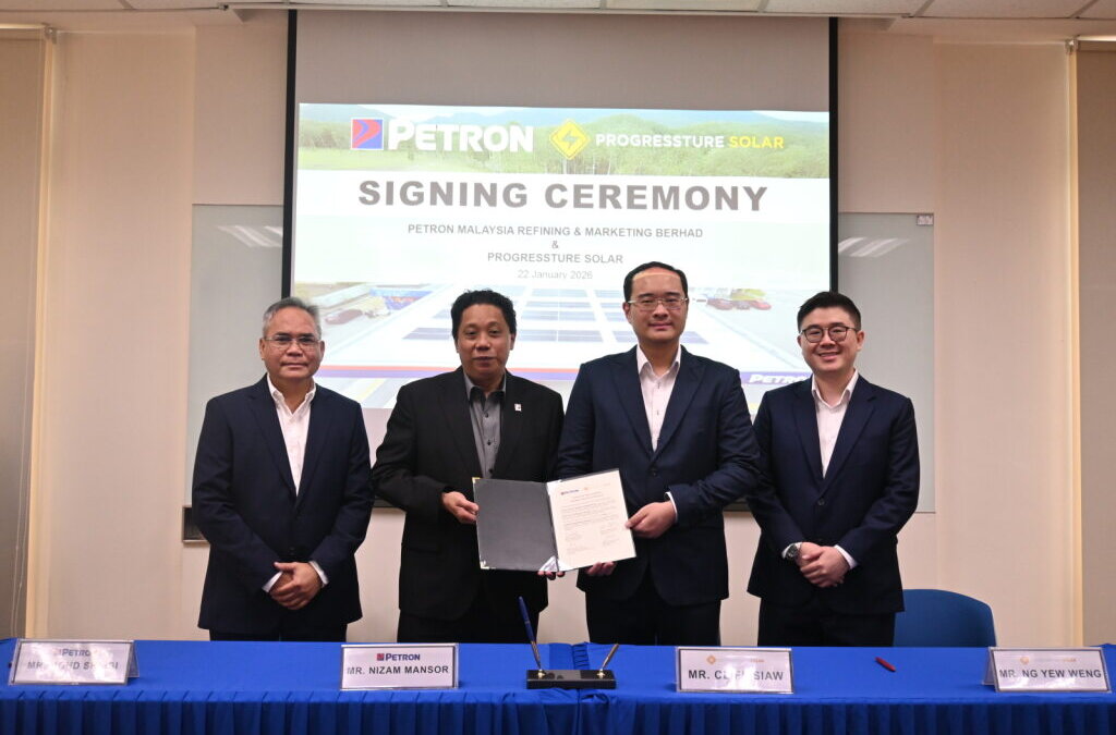 Petron Malaysia and Progressture Solar Forge Long-Term Alliance to Drive Clean Energy Transition